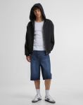 Fluffy Heavy Oversize Zip Hooded Sweat