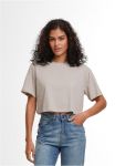 Ladies Oversize T-Shirt, Crop, Build Your Brand