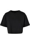 Ladies Oversize T-Shirt, Crop, Build Your Brand